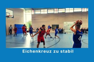 Eichenkreuz zu stabil